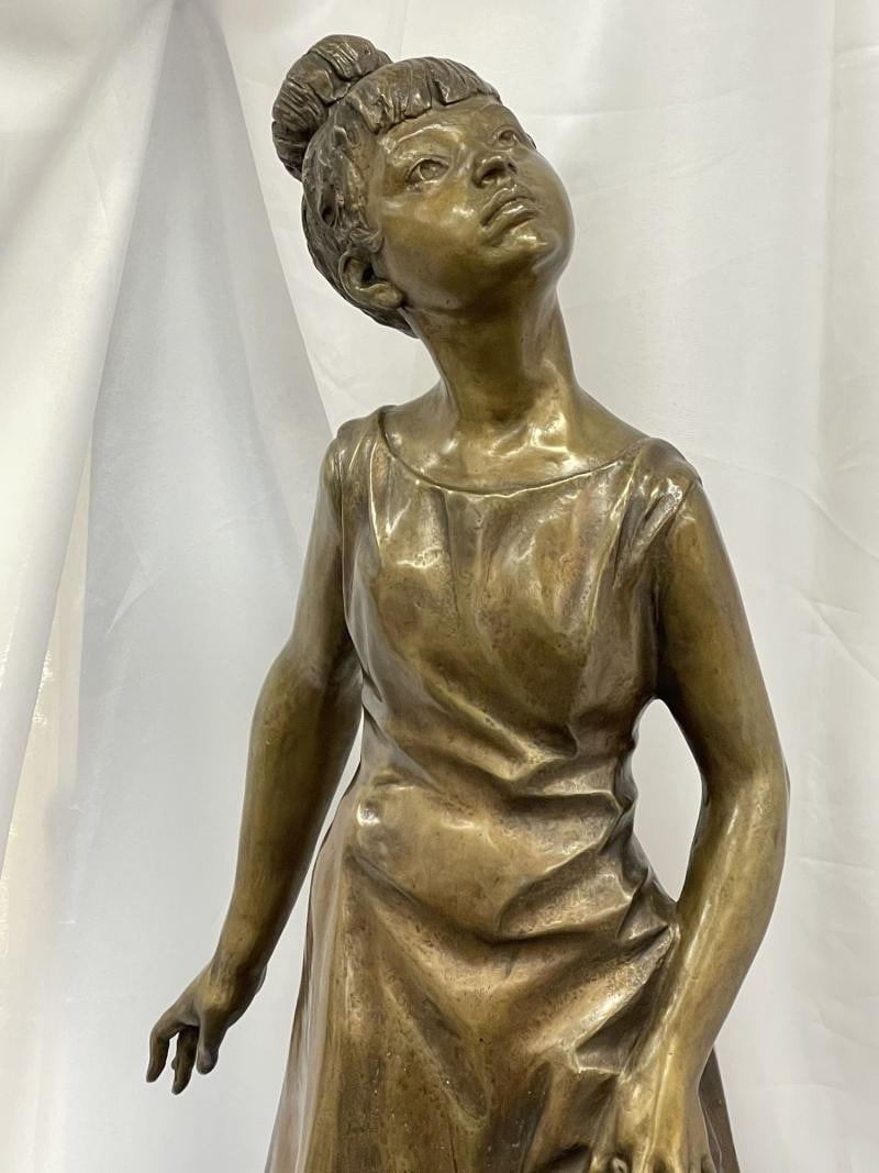 A Signed Bronze Ballerina by Italian Sculptor Sergio Benvenuto, Italy, 1950s - 8