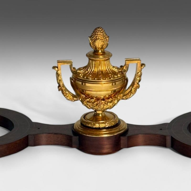 Napoleon III, Desk, Center Table, Bronze, Inlaid Tortoise, France, 19th Century - 11