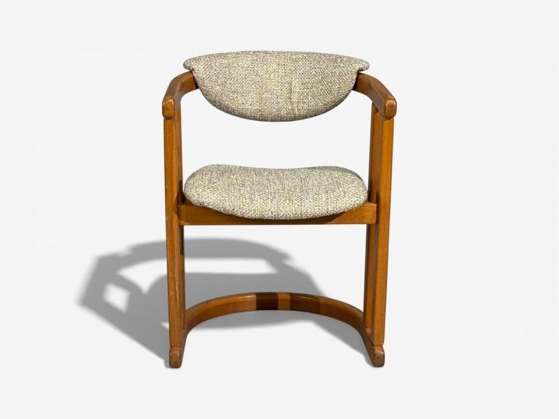 German Modern, Occasional Chairs, Tweed, Beech, Germany, 1960s - 9