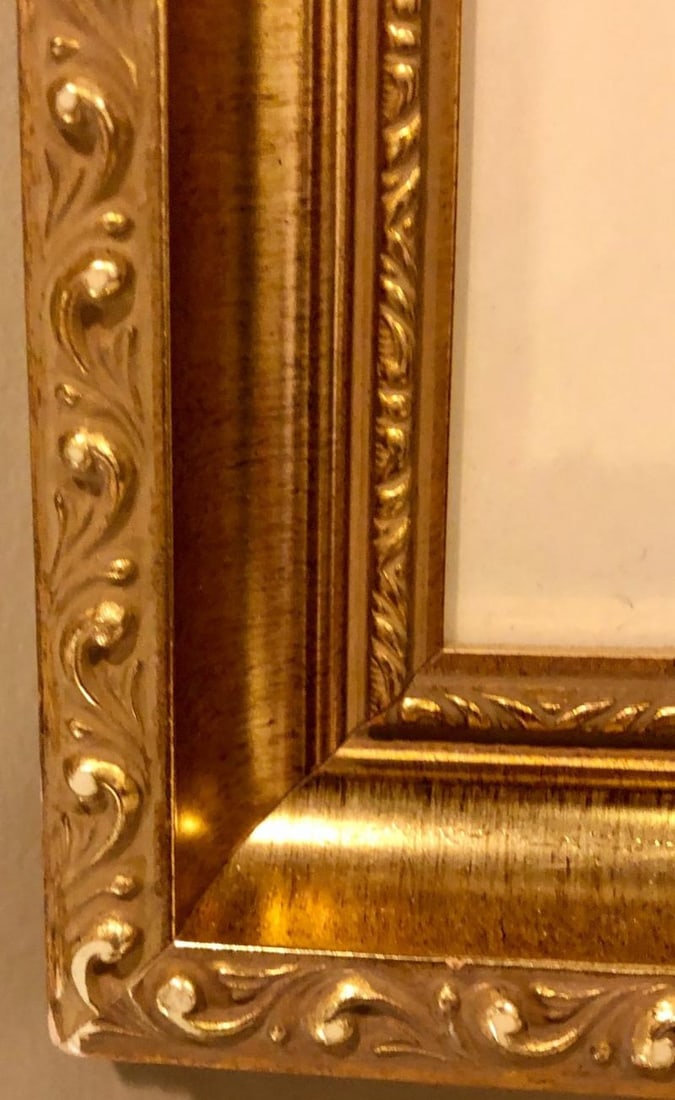 Lithograph by Patricia Govezensky of Two Woman Gilt Framed Signed - 10