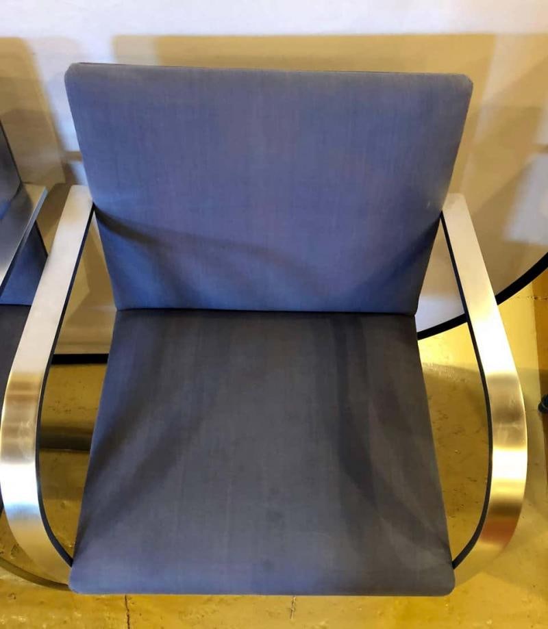 Rare Set of Ten Mies van der Rohe Dining Chairs for Knoll - 9