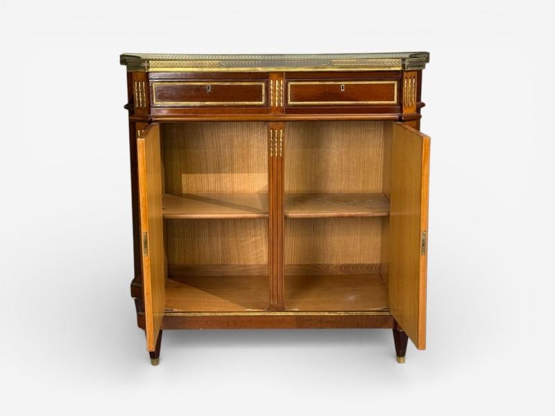 Maison Jansen, Russian Neoclassical Style, Large Cabinets, Mahogany, Bronze - 10