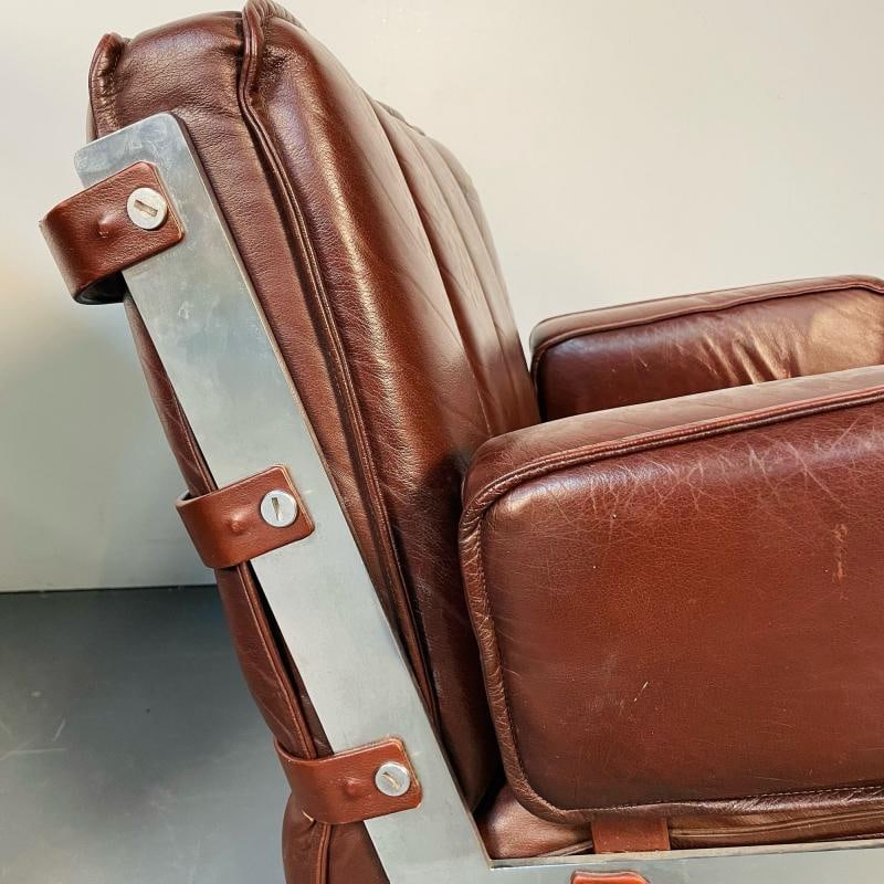 Pair of Swedish Mid-Century Modern Lounge / Club Chairs by Arne Norell, 1960s - 12