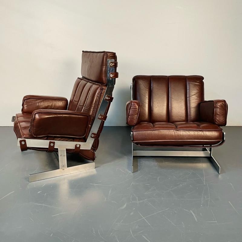Pair of Swedish Mid-Century Modern Lounge / Club Chairs by Arne Norell, 1960s - 6