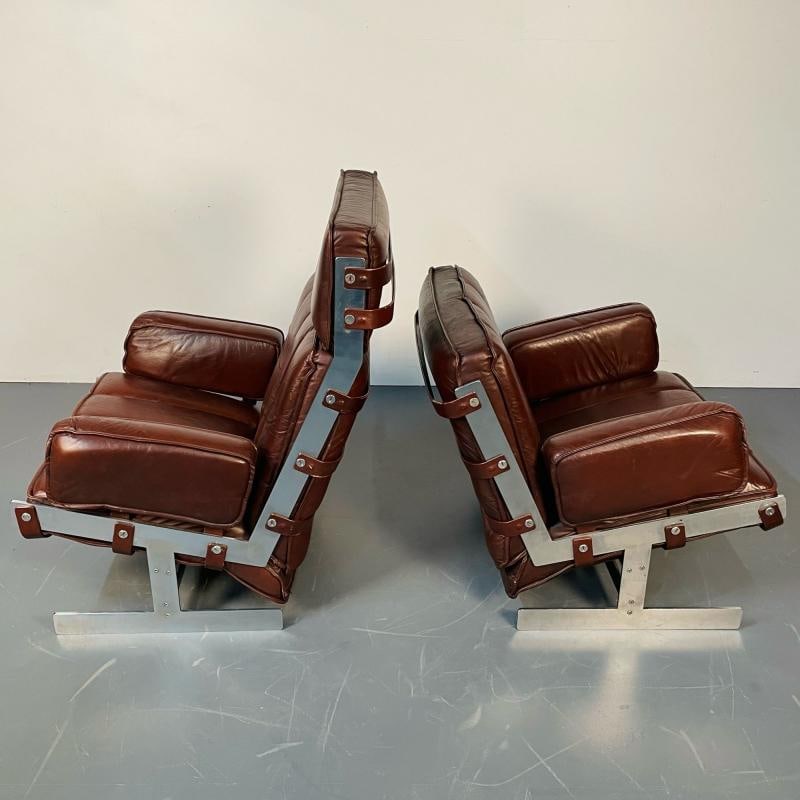 Pair of Swedish Mid-Century Modern Lounge / Club Chairs by Arne Norell, 1960s - 9