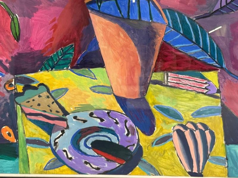 Gary Komarin, Contemporary, Oil on Paper, Large Abstract Painting, USA, 1987 - 6