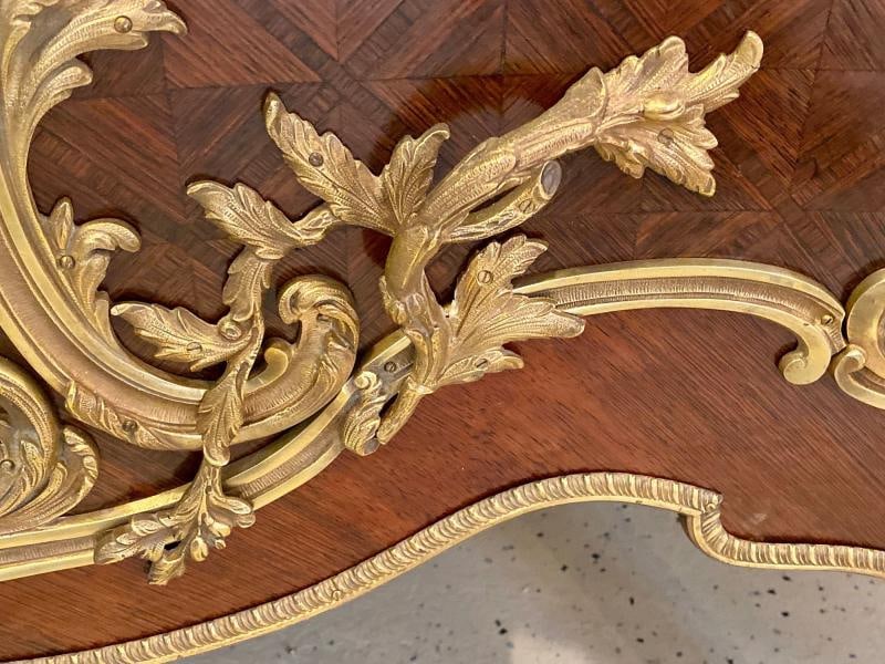 Pair 19th Century King and Queen Compatible Marble-Top Commodes or Chest - 11