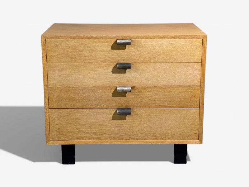 George Nelson, Cabinets, Birch, Stainless Steel, USA c. 1955 - 6