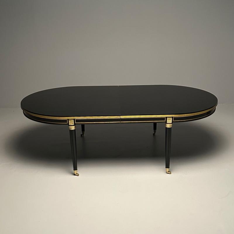 Monumental Louis XVI Hollywood Regency Dining Table, 15 Feet, Bronze Mounted - 3