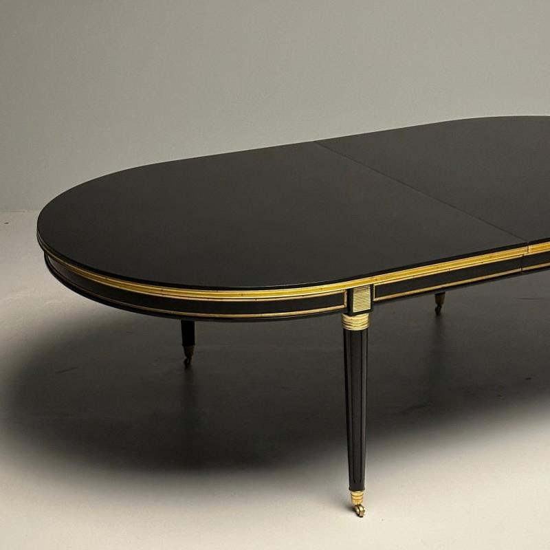 Monumental Louis XVI Hollywood Regency Dining Table, 15 Feet, Bronze Mounted - 5