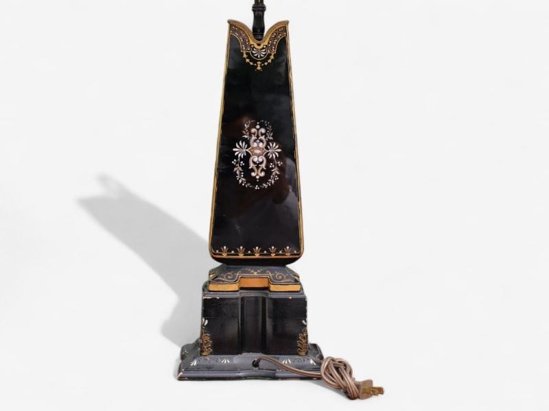 Hollywood Regency, Opaline, Bronze, Painted Table Lamps, France, 1920s - 7