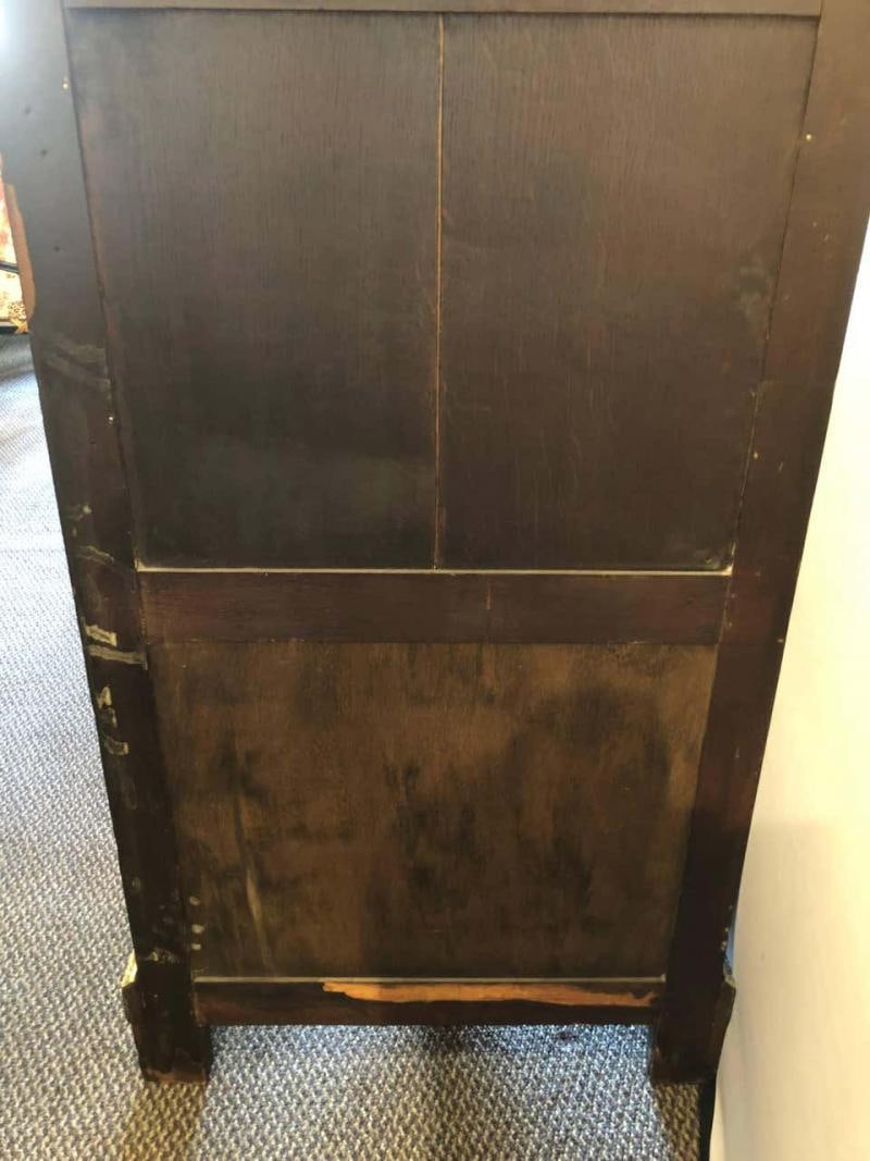 19th Century Edwardian Bouille Inlaid and Bronze Mounted Abattant Chest Desk - 9