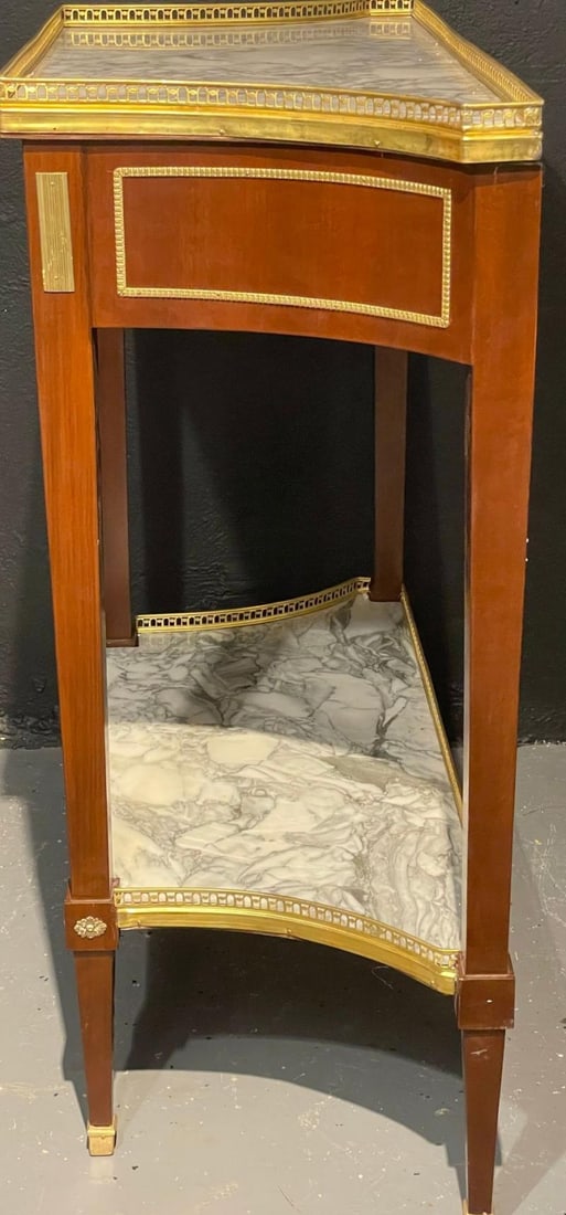 Pair of Russian Neoclassical Console Tables, Sofa Tables or Bedside Stands - 10