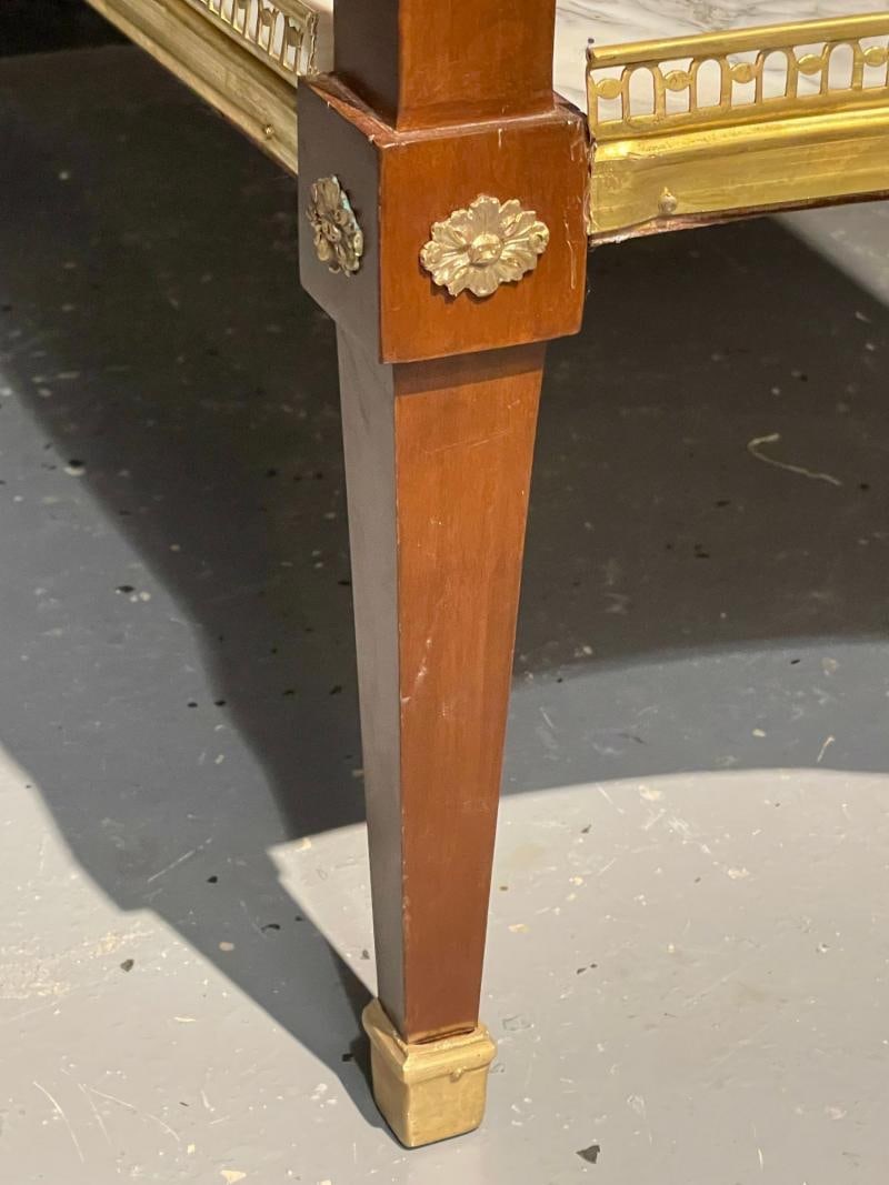 Pair of Russian Neoclassical Console Tables, Sofa Tables or Bedside Stands - 11