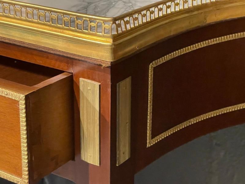 Pair of Russian Neoclassical Console Tables, Sofa Tables or Bedside Stands - 6