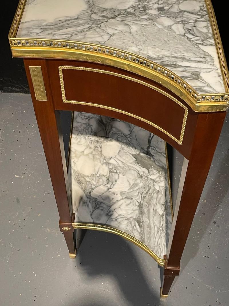 Pair of Russian Neoclassical Console Tables, Sofa Tables or Bedside Stands - 8