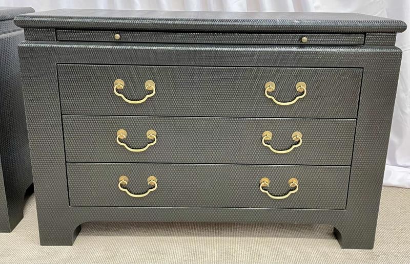 Pair of Mid-Century Modern Cabinets, Commodes or Night Stands, Harrison Van-Horn - 10
