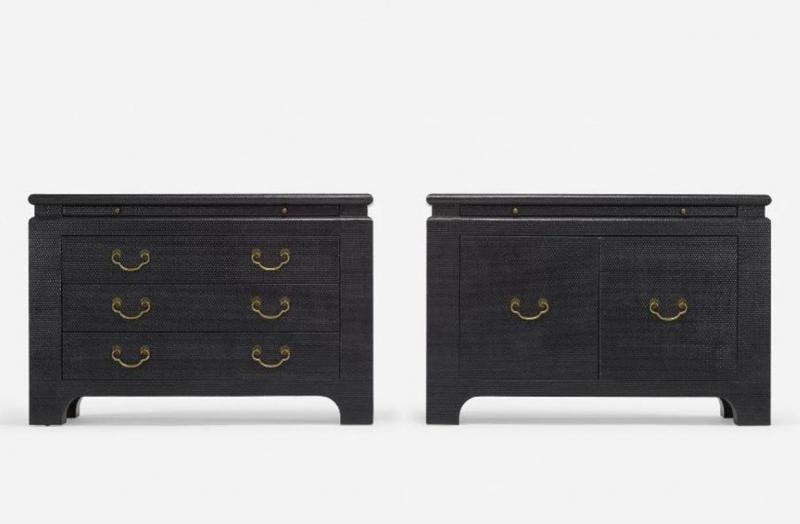 Pair of Mid-Century Modern Cabinets, Commodes or Night Stands, Harrison Van-Horn - 2