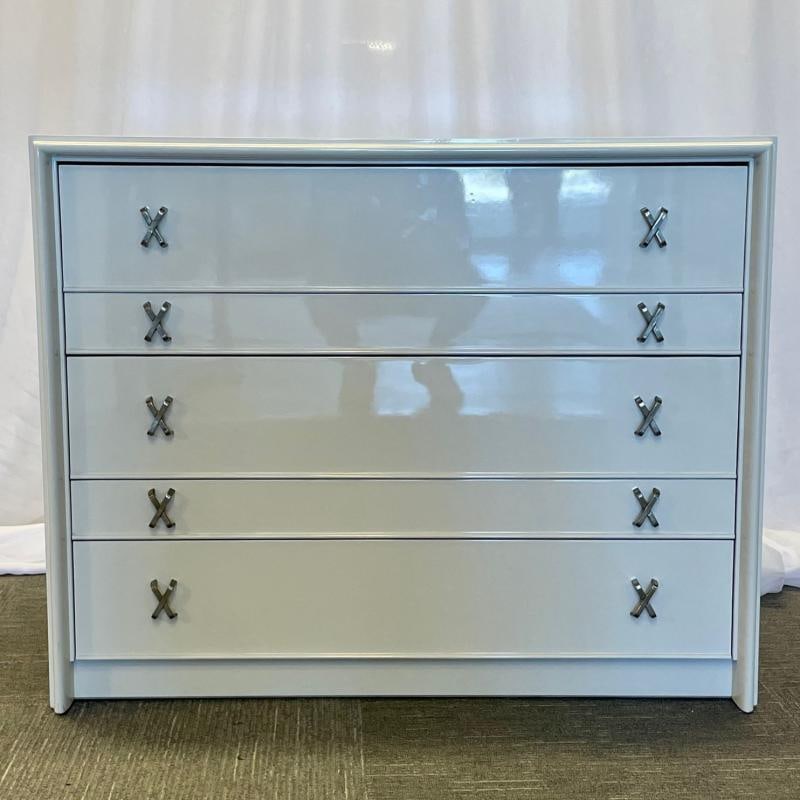 Pair Mid-Century Modern Dresser / Nightstands, Lacquer, Paul Frankl, John Stuart - 4