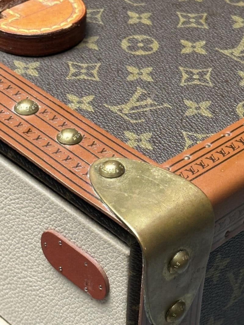 Louis Vuitton, Steamer Trunk, Monogram Canvas, Leather, Special Order - 10