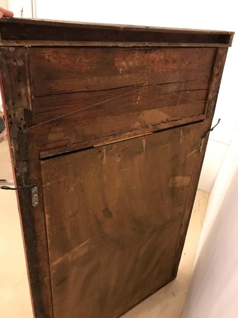 Russian Neoclassical Style Parcel Paint and Gilt Decorated Mirror - 10