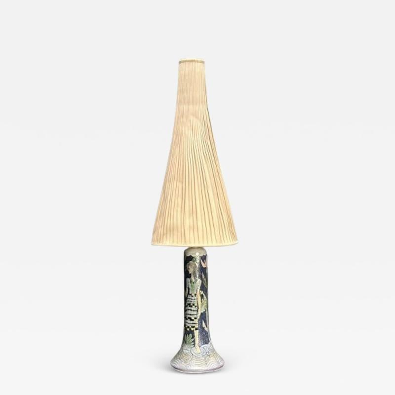 Marian Zawadzki, Tilgmans, Swedish Mid-Century Modern, Table Lamp, Ceramic, 1956 (1 of 9)