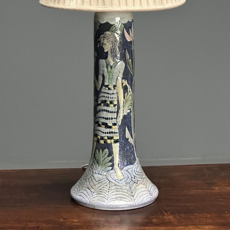 Marian Zawadzki, Tilgmans, Swedish Mid-Century Modern, Table Lamp, Ceramic, 1956 - 3