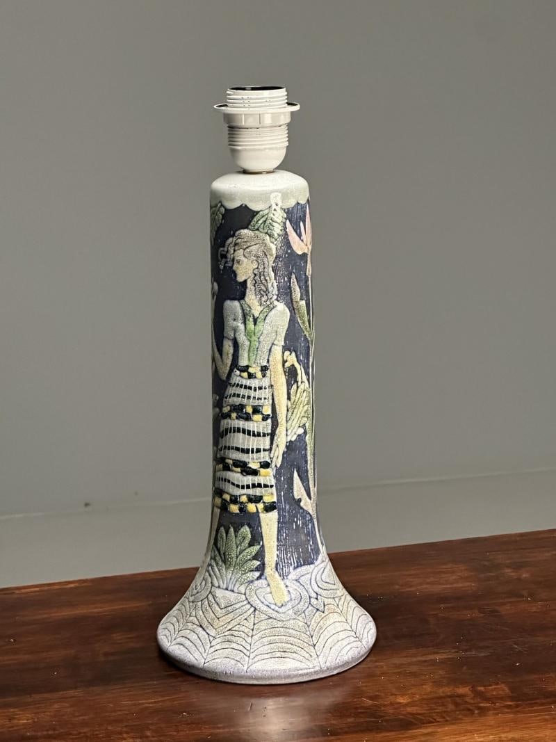 Marian Zawadzki, Tilgmans, Swedish Mid-Century Modern, Table Lamp, Ceramic, 1956 - 8