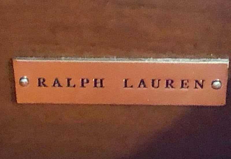 Ralph Lauren Modern Hollywood Double Chest Mahogany with Leather Pulls - 4