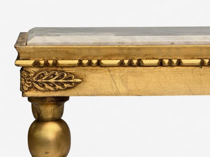 Swedish Neoclassical Style, Giltwood, Marble, Console Tables, Sweden, 20th c. - 8