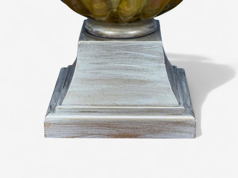 Italian Modern, Murano Glass, Wood, Large Table Lamps, Italy, 1940s - 10