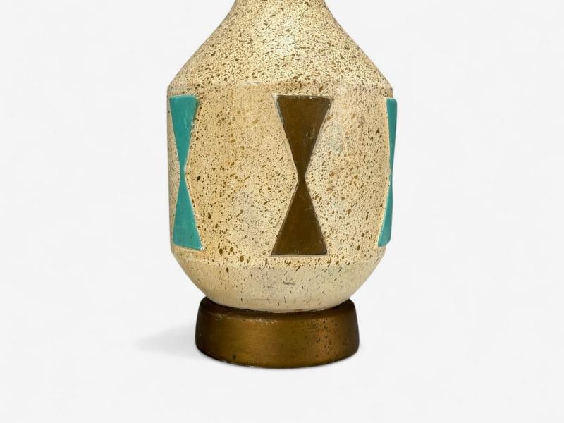 American Modern, Chalkware, Metal, Table Lamps, USA, 1950s - 5