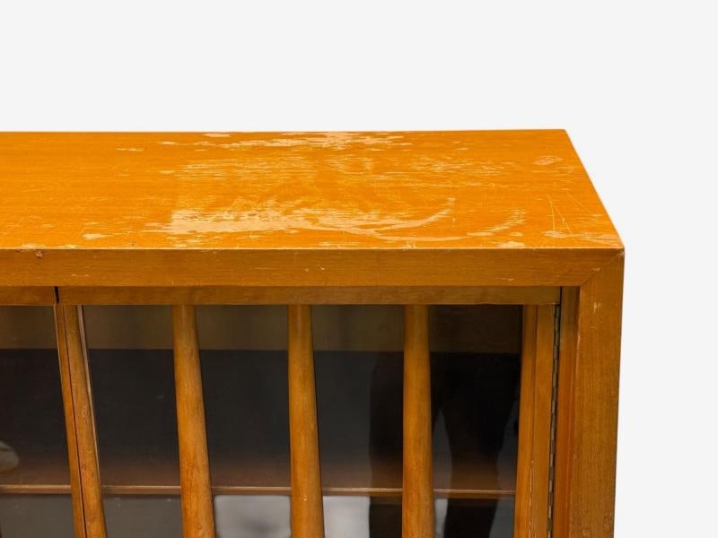 T.H. Robsjohn Gibbings, Widdicomb, Walnut, Highboy Secretary, USA, 1960s - 10