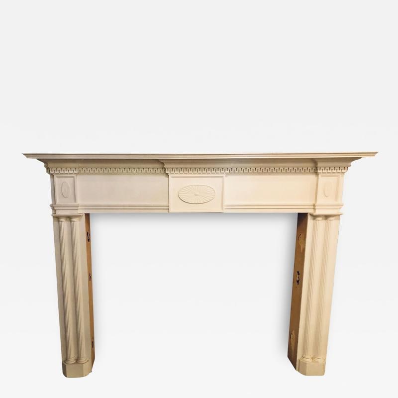 Monumental Hand Carved Neoclassical Fire Place Surrounds (1 of 11)