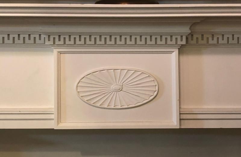 Monumental Hand Carved Neoclassical Fire Place Surrounds - 8