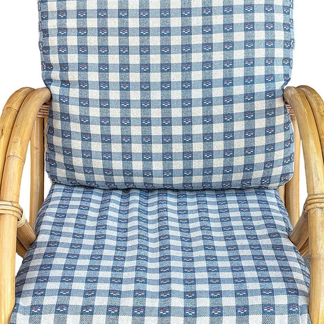 Restored Mid-century Double Strand Full Round Rattan Lounge Chair - 4