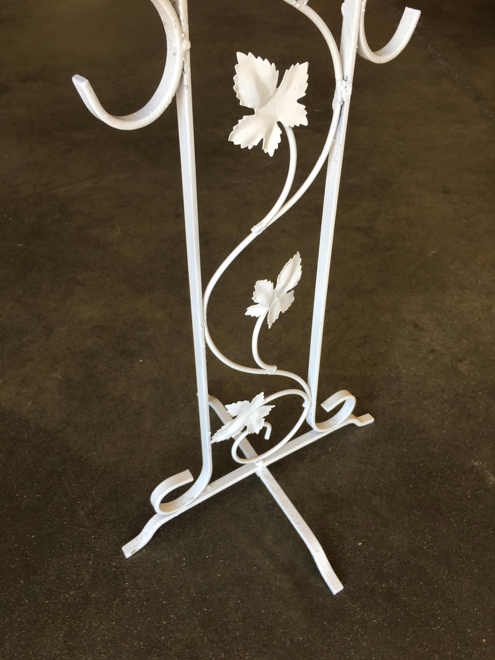 Three-Tier Outdoor/Patio Plant Stand with Scrolling Pattern - 5