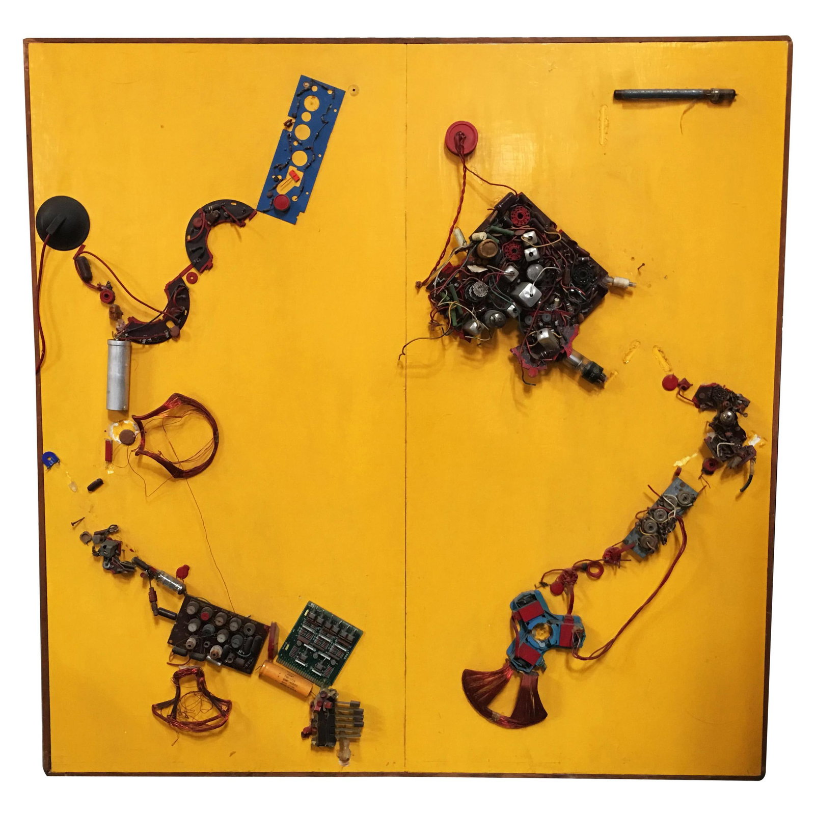 Abstract "Radio Tronics" Artography Lrg Mixed Media Sculpture by Pasqual Bettio (1 of 5)