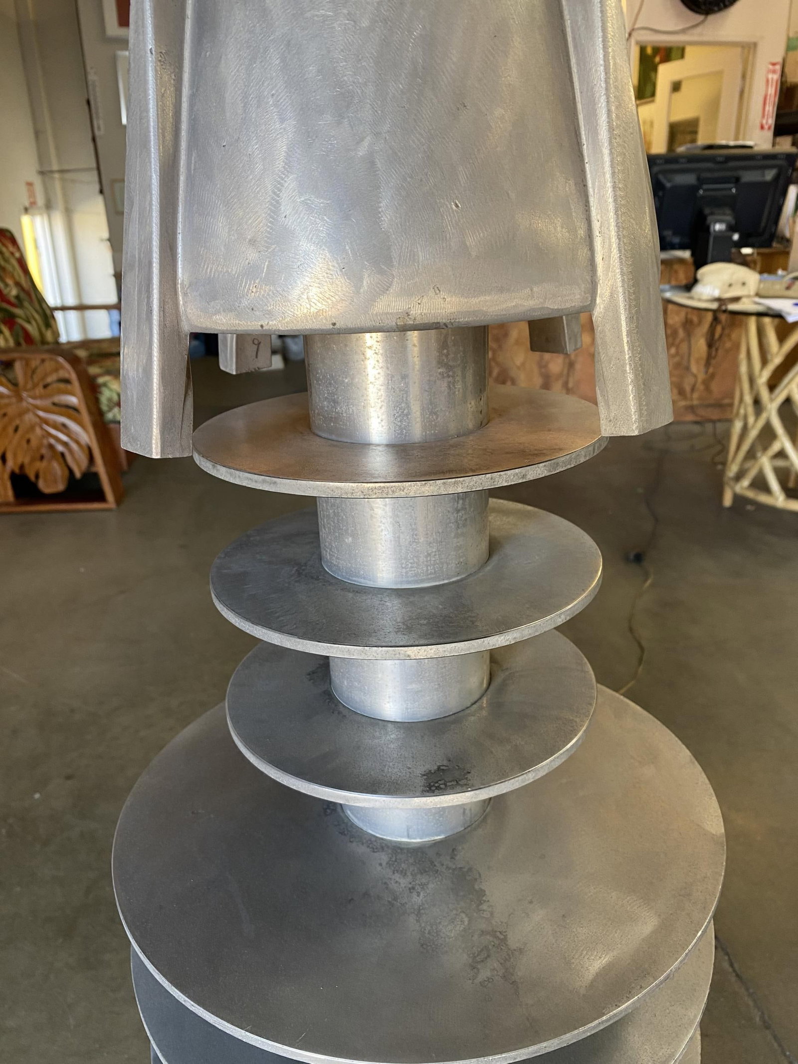 Custom Made Aircraft Aluminum Airplane Turbine Blinker Lamp - 4