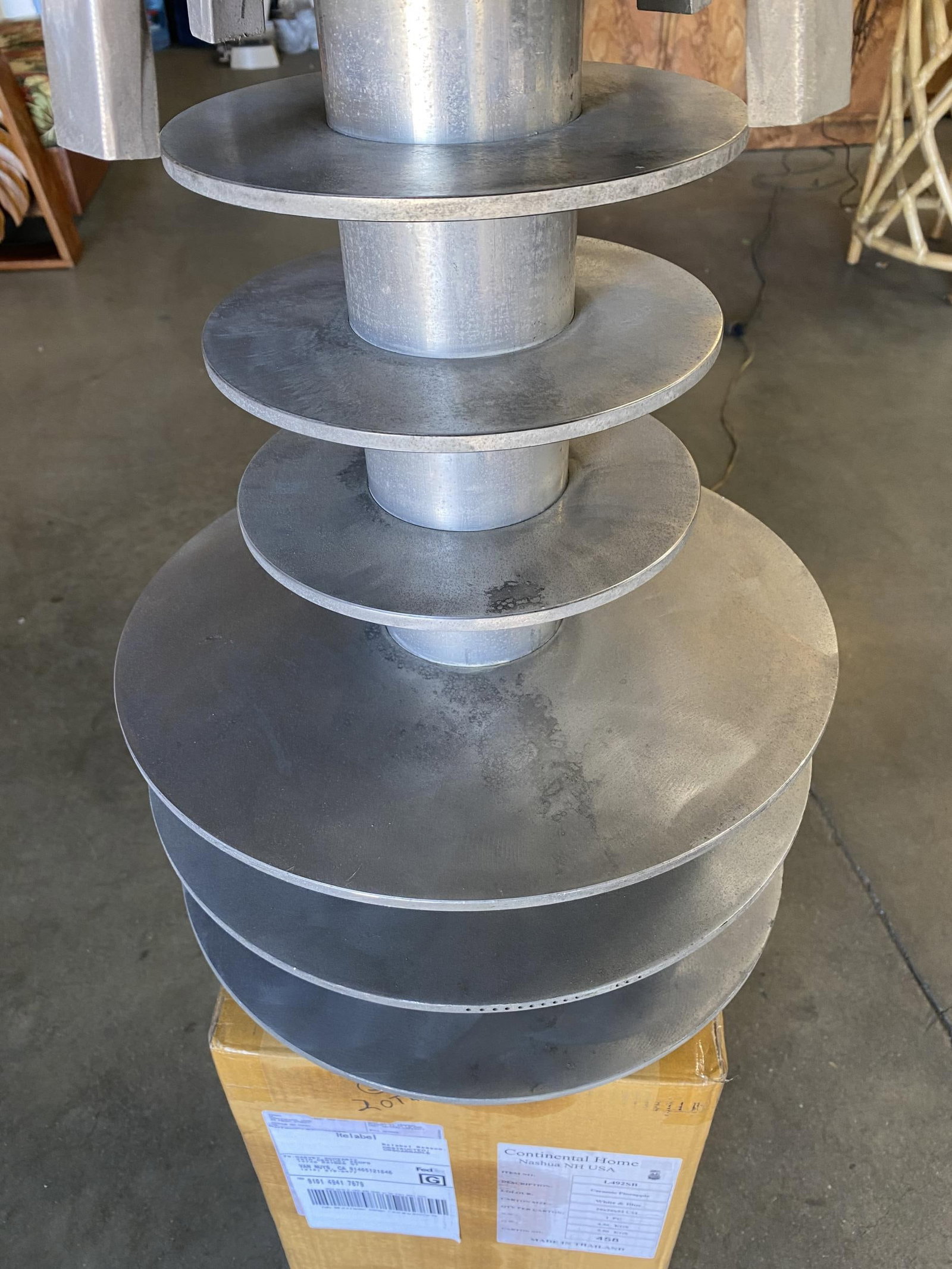 Custom Made Aircraft Aluminum Airplane Turbine Blinker Lamp - 5