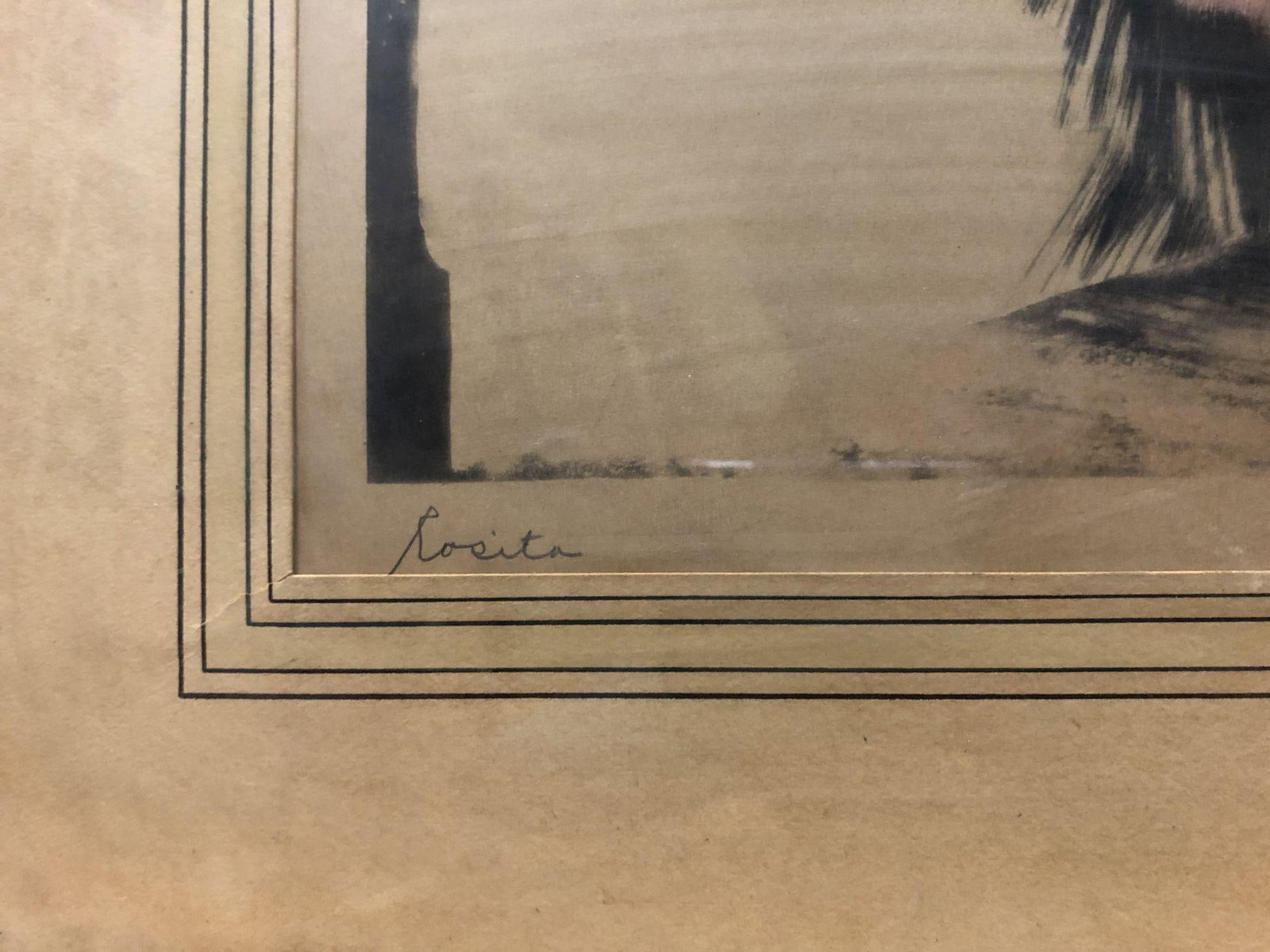 Louis Icart Colored Etching "Seville" in original Frame - 2