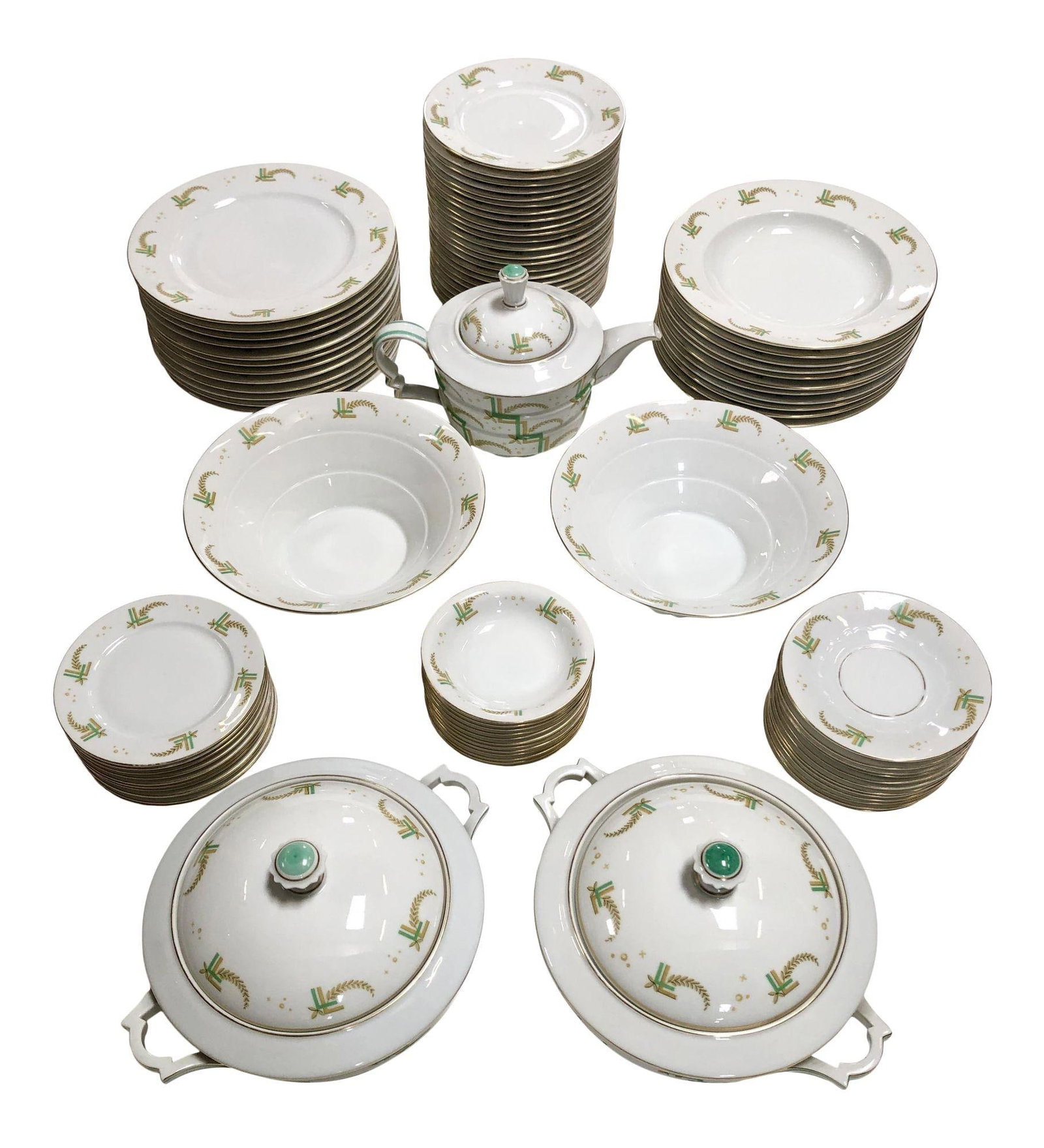 Vintage Rosenthal Madeleine 87 Piece Dinner and Tea Set - 5