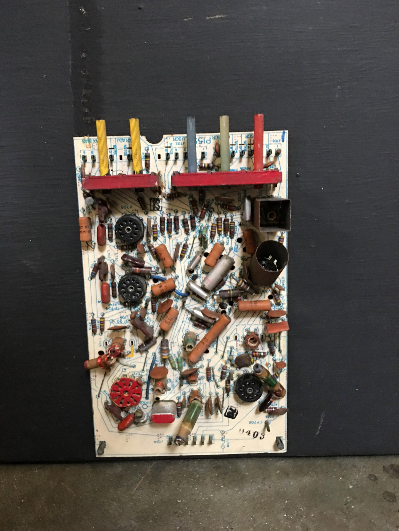 Abstract "My First Tronic" Artography Mixed-Media Sculpture by Pasqual Bettio - 3