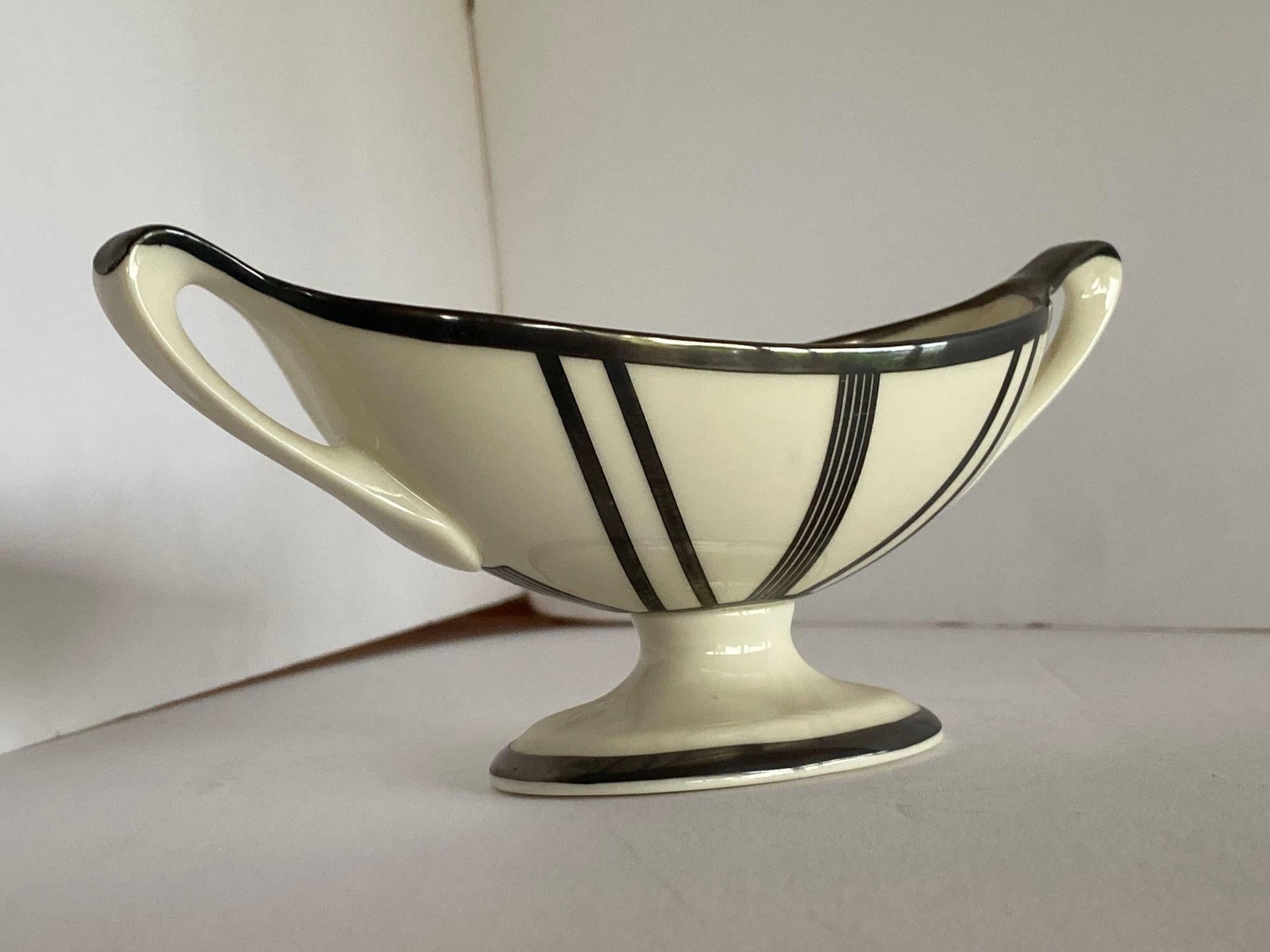 Stepped Art Deco Candelabra with Sterling Silver Overlay by Lenox - 4