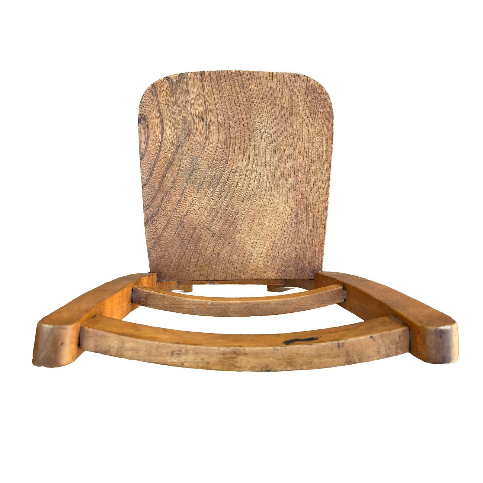 1950s Oak Child's Chapel School Chair by Elm and Beech - 5