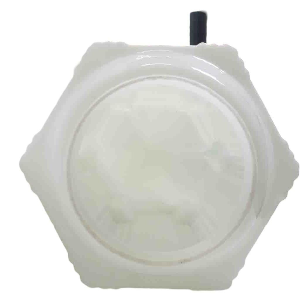 Tall Art Deco Stepped Skyscraper Ceiling Glass Globe Pendant, 4 Available - 5