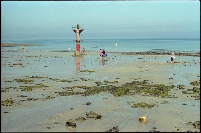 Lifeguard Tower, Lido, Granville, France - C Type Photograph (1 of 3)