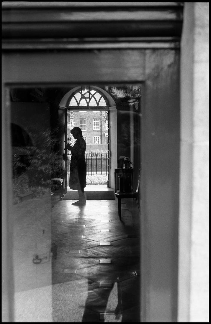 Silhouette, Peckover House And Garden, Wisbech - Silver Gelatin Photograph: Title: Silhouette, Peckover House And Garden, Wisbech - Silver Gelatin Photograph Description: 16 x 20 in Medium: Silhouette, Peckover House and Garden, Wisbech - Silver Gelatin Photograph - Limited E