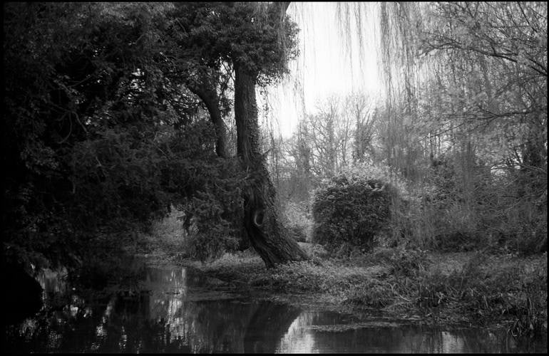 Lake V, Kent - Silver Gelatin Photograph: Title: Lake V, Kent - Silver Gelatin Photograph Description: 20 x 16 in Medium: Lake V, Kent - Silver Gelatin Photograph - Limited Edition of 10 Paul Cooklin United Kingdom Photography, Black & White 