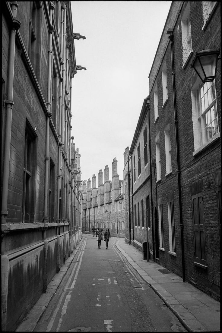 King'S Parade, Cambridge - Silver Gelatin Photograph (1 of 3)